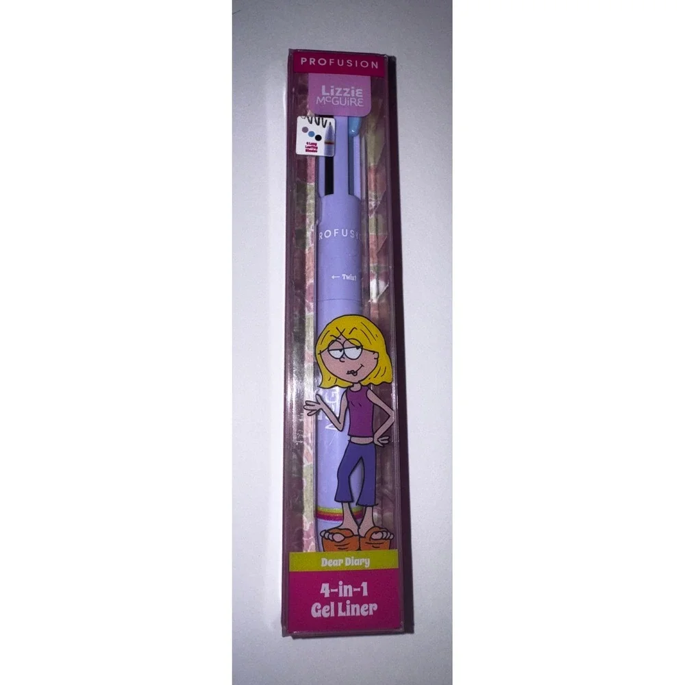 Profusion Lizzie McGuire Y2K NEW Dear Diary 4-in-1 Gel Eyeliner Pen Multi-Color